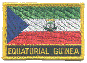 Named Flag Patch of Equatorial Guinea