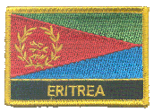 Named Flag Patch of Eritrea