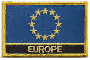 Named Flag Patch of European Union