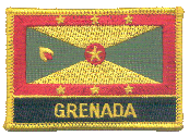 Named Flag Patch of Grenada