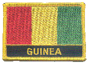 Named Flag Patch of Guinea