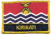 Named Flag Patch of Kiribati
