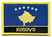 Named Flag Patch of KOSOVO
