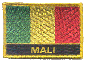 Named Flag Patch of Mali
