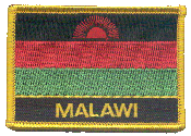 Named Flag Patch of Malawi