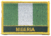 Named Flag Patch of Nigeria