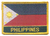 Named Flag Patch of Philippines