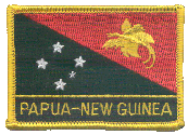 Named Flag Patch of Papua New Guinea