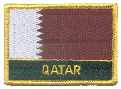 Named Flag Patch of Qatar