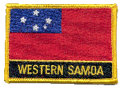 Named Flag Patch of Samoa