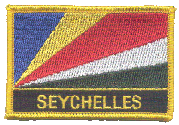 Named Flag Patch of Seychelles