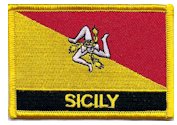 Named Flag Patch of SICILY
