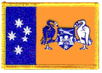 Standard Rectangle Flag Patch of Australian Capital Territory