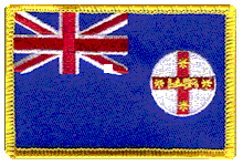 Standard Rectangle Flag Patch of New South Wales