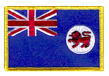 Standard Rectangle Flag Patch of Tasmania
