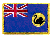 Standard Rectangle Flag Patch of Western Australia