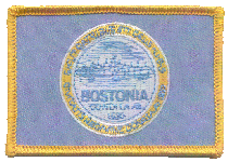 Standard Rectangle Flag Patch of Boston