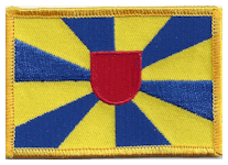 Standard Rectangle Flag Patch of West Flanders