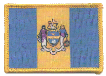 Standard Rectangle Flag Patch of Philadelphia