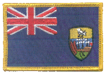 Standard Rectangle Flag Patch of St Helena