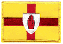 Standard Rectangle Flag Patch of Ulster province
