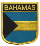 Shield Flag Patch of Bahamas