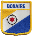 Shield Flag Patch of Bonaire