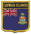 Shield Flag Patch of Cayman Islands