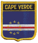Shield Flag Patch of Cape Verde