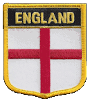 Shield Flag Patch of England (St. George)