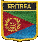 Shield Flag Patch of Eritrea