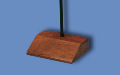 Wood base for one 4x6" flag - Walnut wood base for one 4x6" flag.