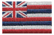 Midsize Flag Patch of State of Hawaii - 1½x2½" embroidered Midsize Flag Patch of the State of Hawaii.<BR>Combines with our other Midsize Flag Patches for discounts.