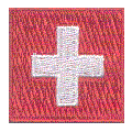 Midsize Flag Patch of Switzerland - SQUARE - 1½x1½" embroidered Midsize Flag Patch of Switzerland - SQUARE.<BR>Combines with our other Midsize Flag Patches for discounts.