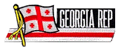 Cut-Out Flag Patch of Georgia (Country) - 1¾x4¾" embroidered Cut-Out Flag Patch of Georgia (Country).<BR>Combines with our other Cut-Out Flag Patches for discounts.
