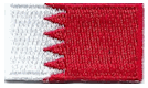 Micro Flag Patch of Bahrain - 3x4.5cm embroidered Micro Flag Patch of Bahrain.<BR>Combines with our other Micro Flag Patches for discounts.